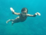 Diving Bajau Kid with great Underwater&nbsp;Vision