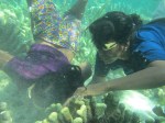 Bajau diving women, Sanpela, Wakatobi,&nbsp;Indonesia
