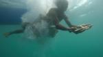 Lola Maria dives for coins 74 years&nbsp;old