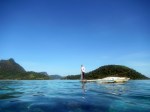 Standing on the Bow – Bajau Laut Fisherman near Bodgaya, Semporna,&nbsp;Malaysia